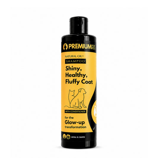 Shiny, Healthy, Fluffy Coat, 2-in-1 Organic Pet Shampoo & Conditioner