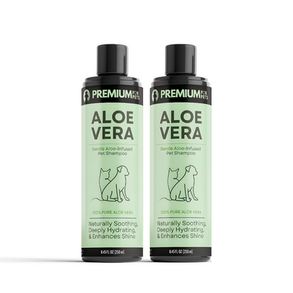 Gentle Aloe Vera Pet Shampoo TWIN PAWS, DUO PACK!