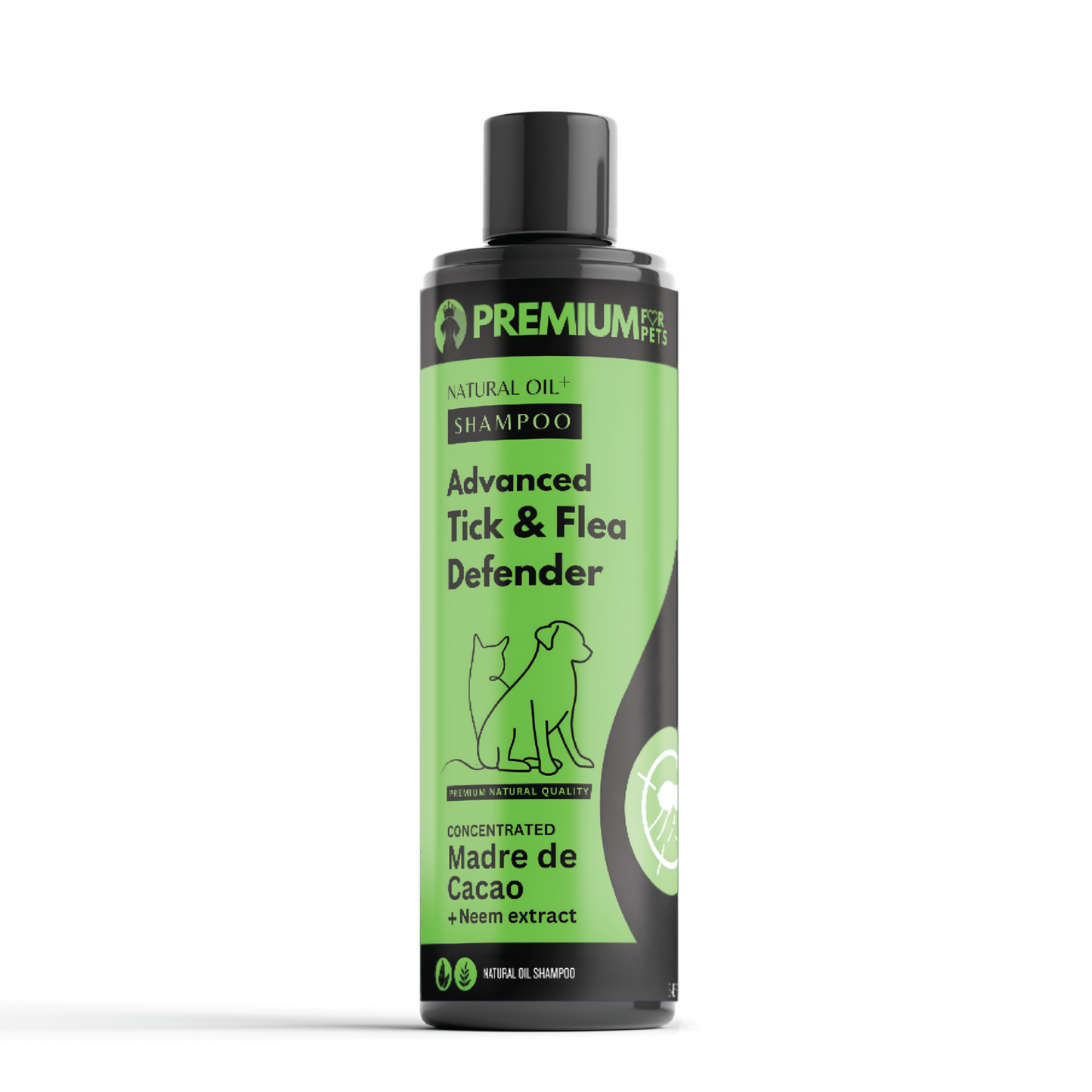 Advanced Tick & Flea Defender, 2-in-1 Organic Pet Shampoo & Conditioner