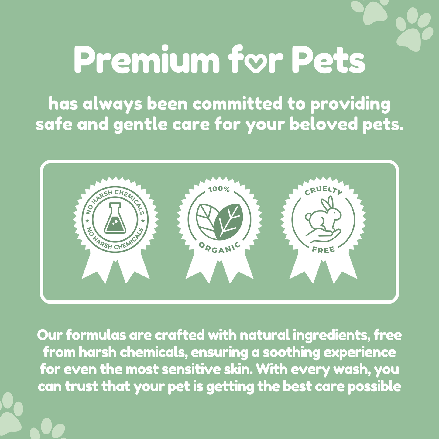 Gentle Aloe Vera Pet Shampoo TWIN PAWS, DUO PACK!