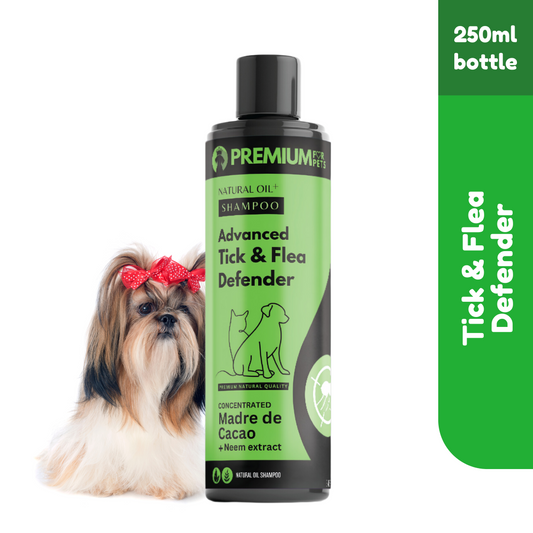 Advanced Tick & Flea Defender, 2-in-1 Organic Pet Shampoo & Conditioner