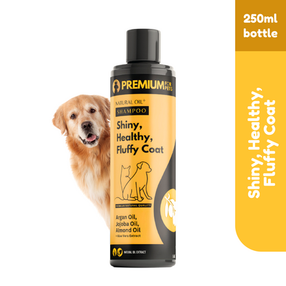 Shiny, Healthy, Fluffy Coat, 2-in-1 Organic Pet Shampoo & Conditioner